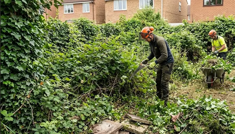 Garden clearance service by GX Tree Care in Gerrards Cross