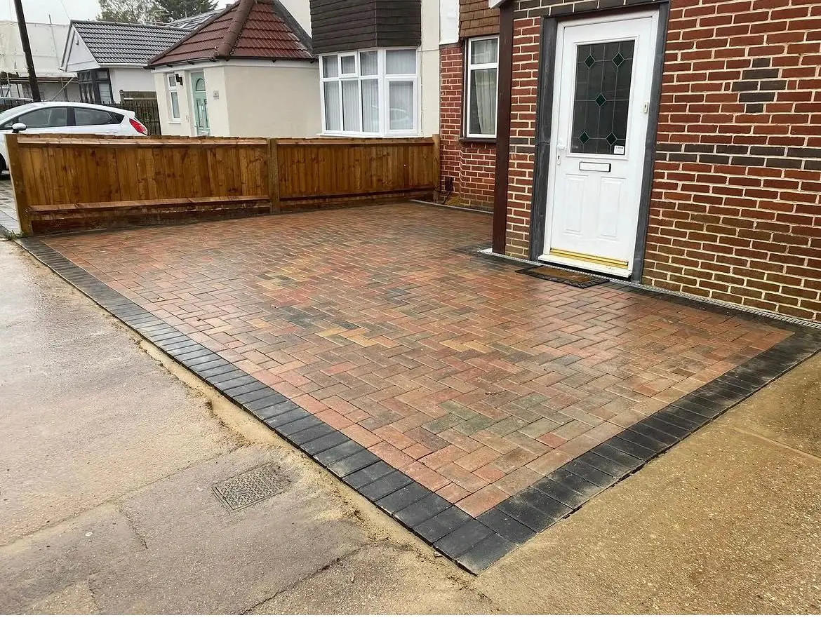 Driveway and patio installation by GX Tree Care in Gerrards Cross